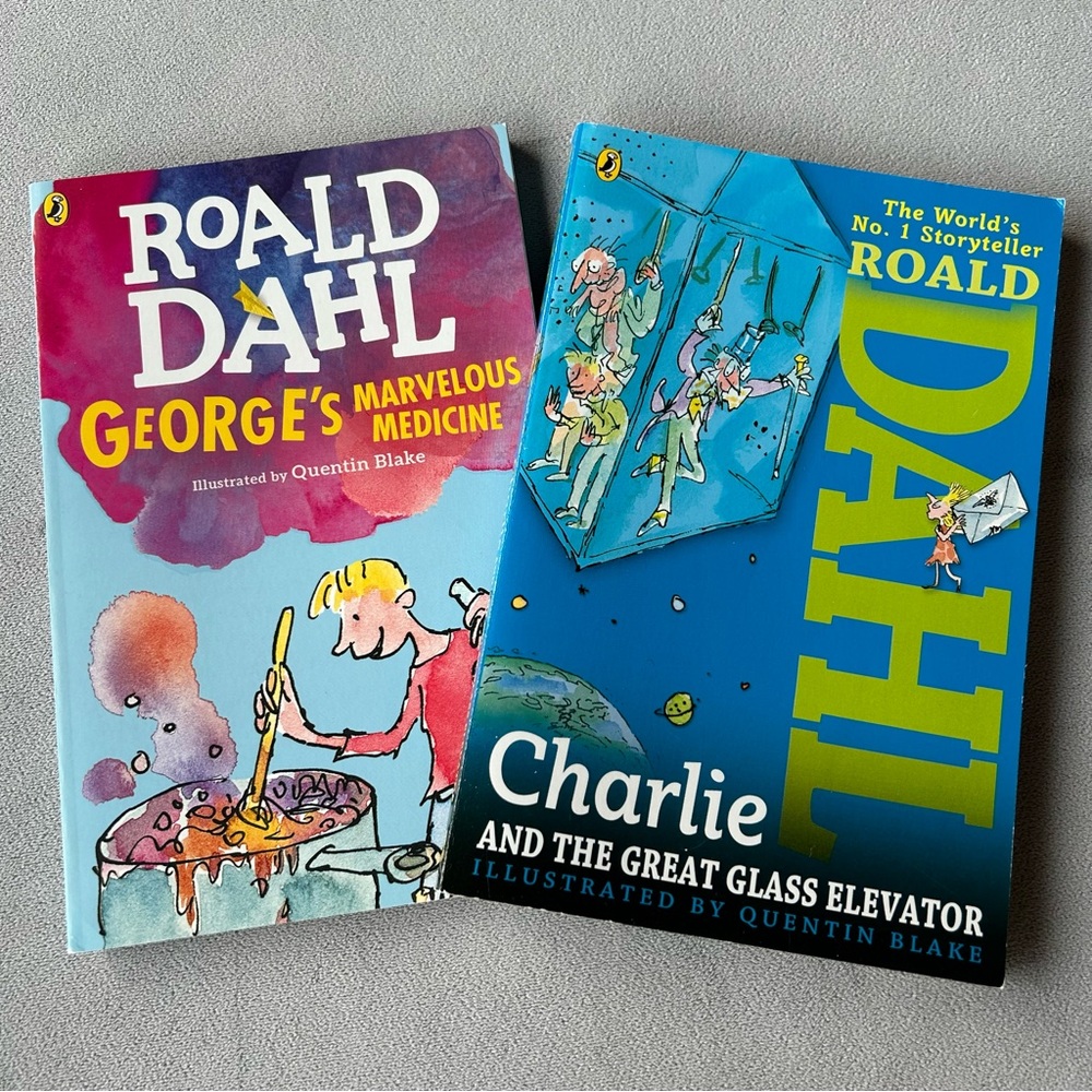 Set of 2 ~ Roald Dahl ~ Paperback